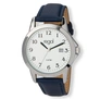 Regal herr vit/silver, blått band - R26991-113