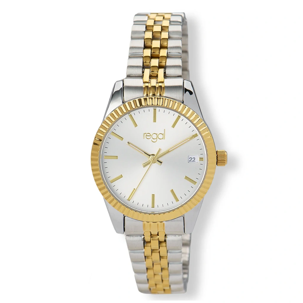 Regal dam silver/bicolor, metallband - R89706-632