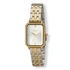 Regal rektangulär dam silver/bicolor, metallband - R89916-632