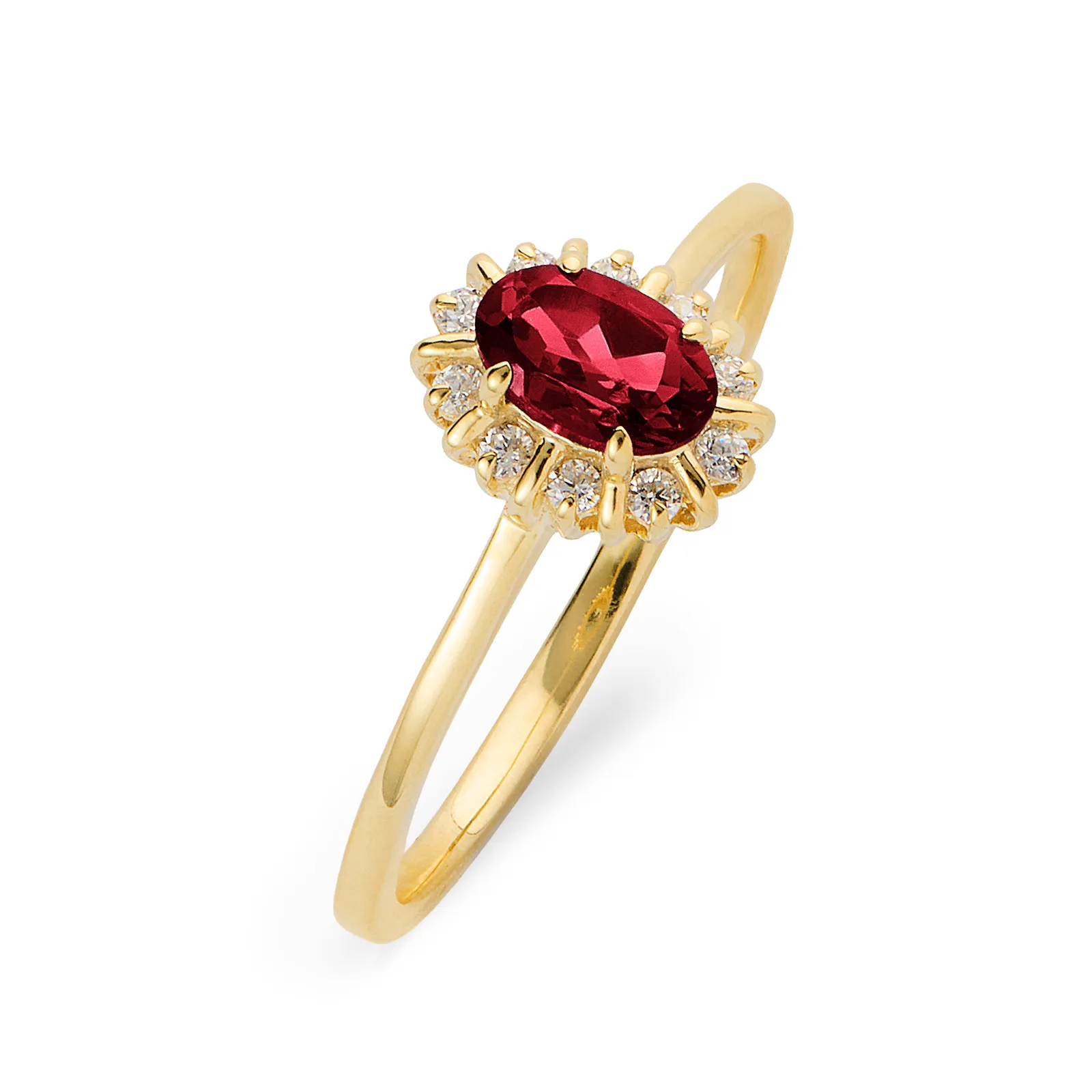 Je t´aime 18K guldring - Diana Rubin