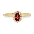 Je t´aime 18K guldring - Diana Rubin
