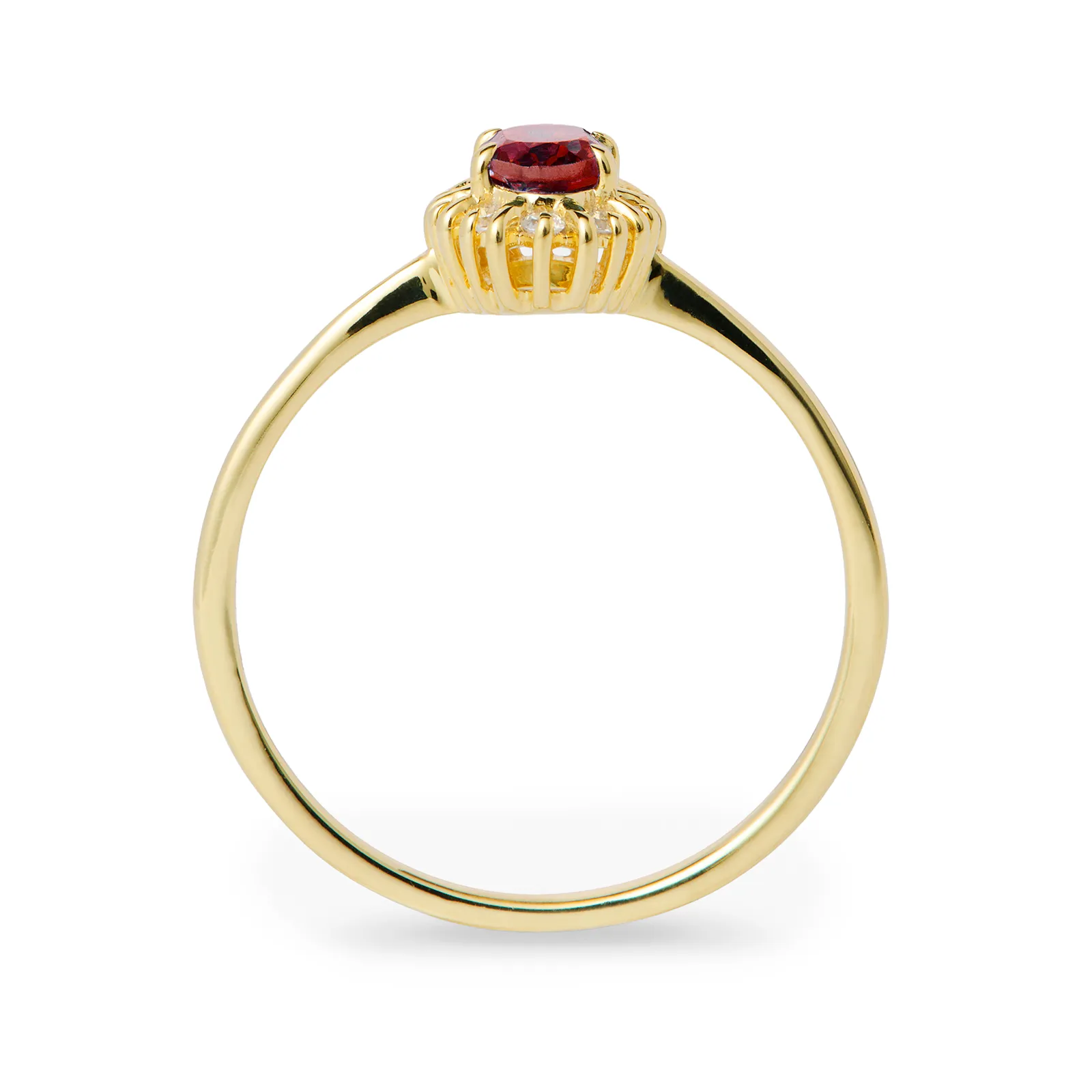 Je t´aime 18K guldring - Diana Rubin