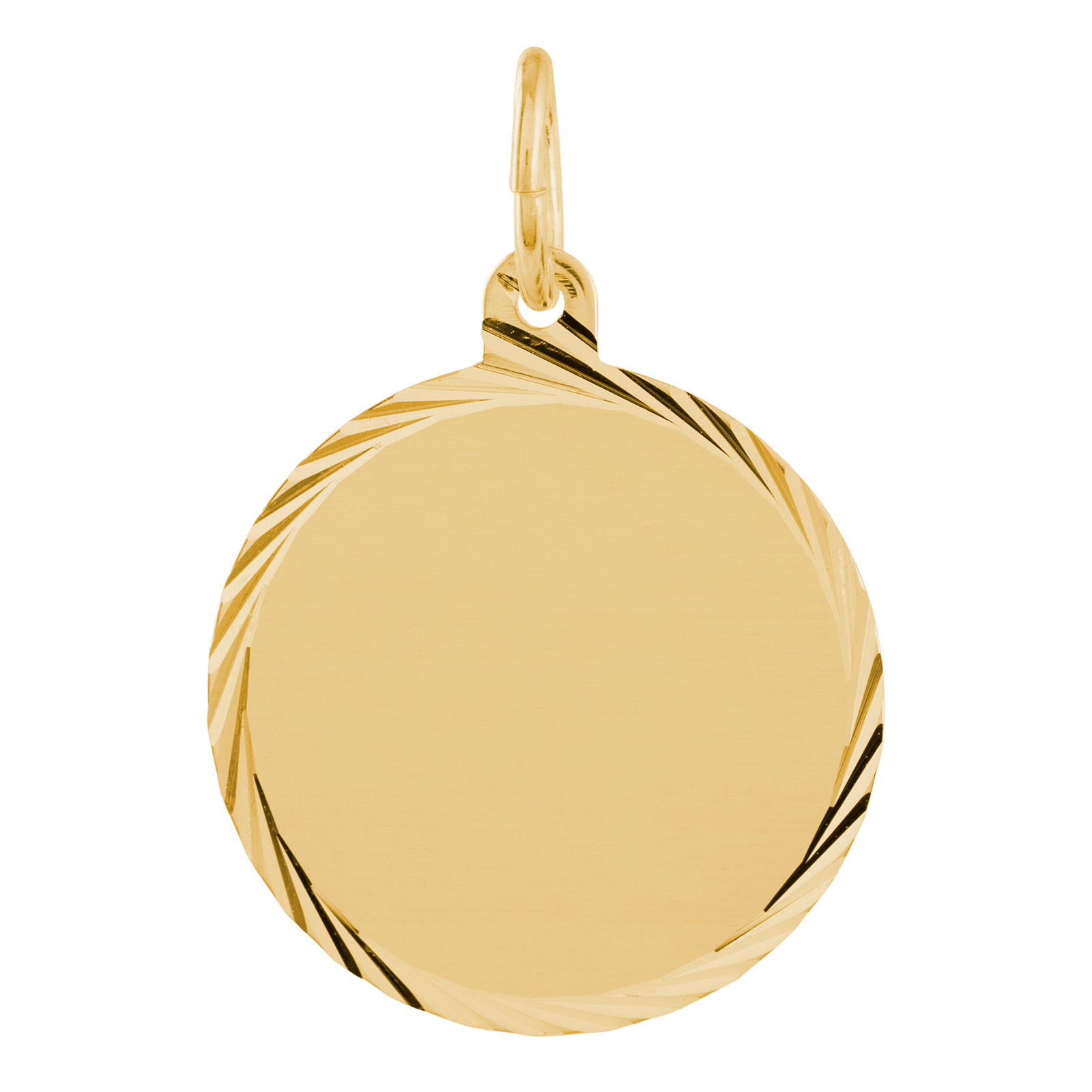 Hängsmycke 18k guld - hänge 16 mm