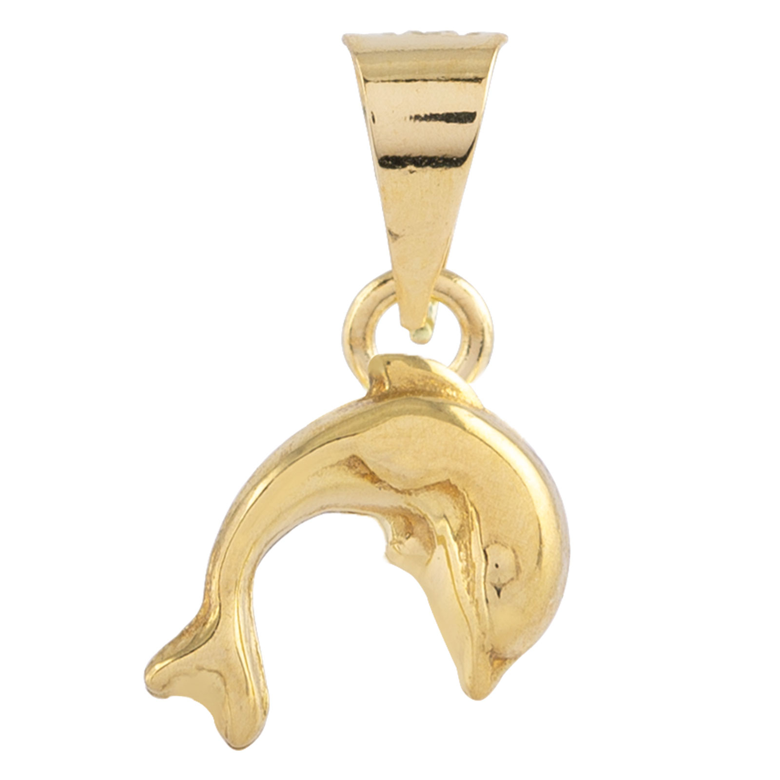 18K guldhänge Delfin