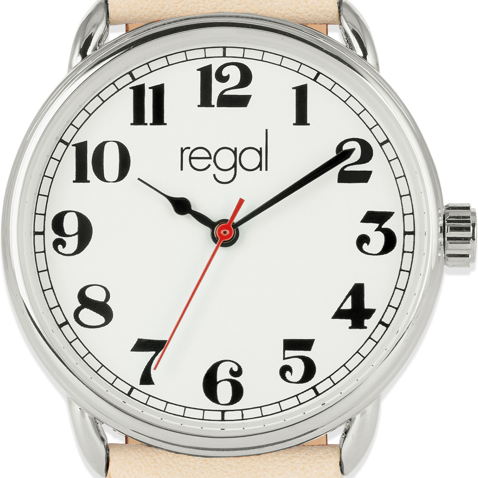 Regal damklocka - silverton/beige, 35 mm
