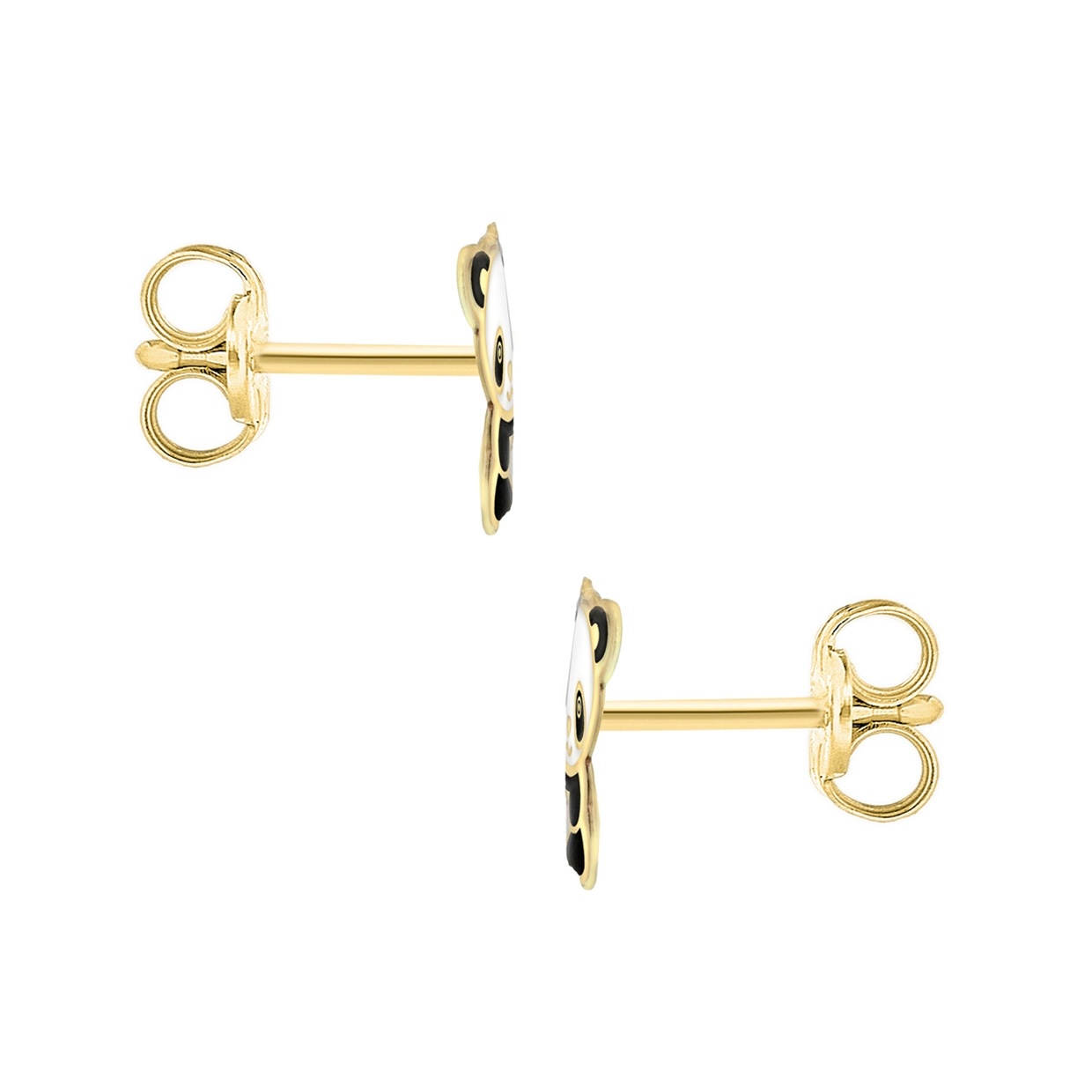 Örhängen 9k guld - studs 5x6 mm