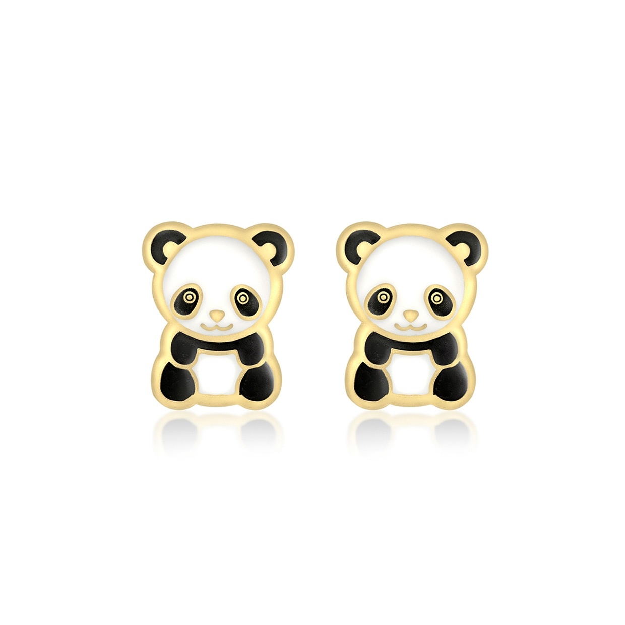 Örhängen 9k guld - studs 5x6 mm
