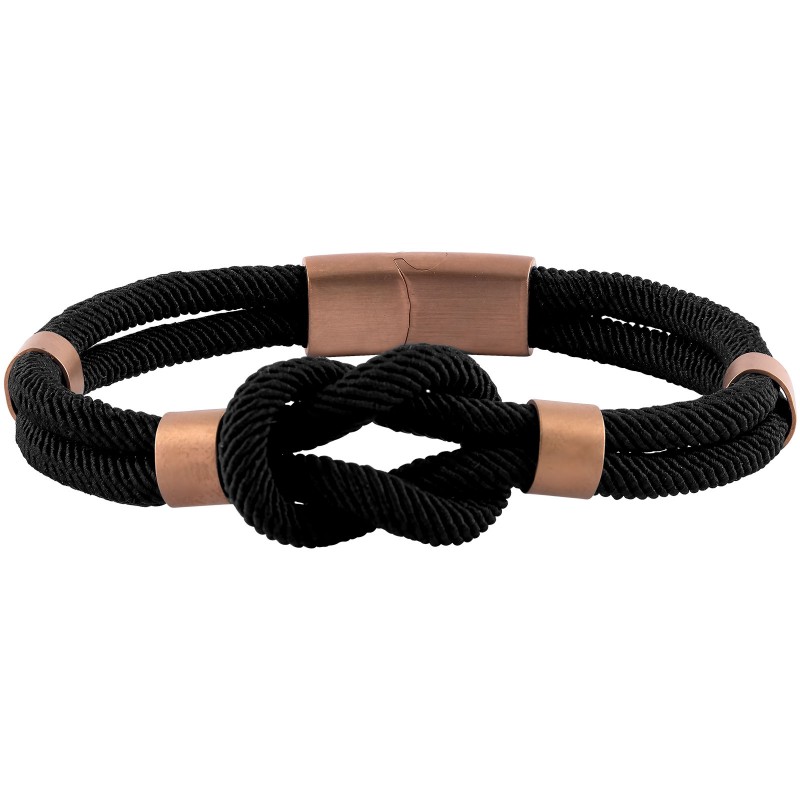 Urban Story Armband Svart Rosé