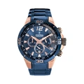 Festina Chrono Bike herrklocka blå/bicolor, metallband - F20524/1