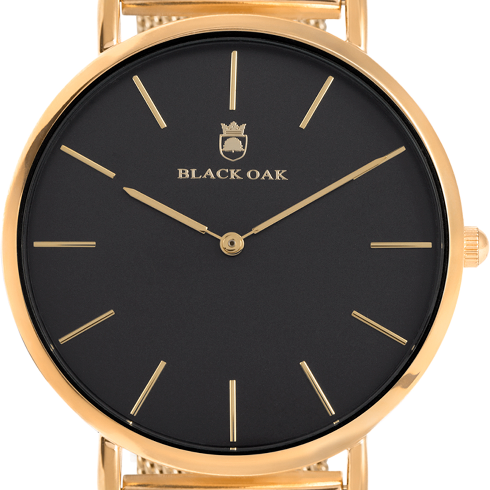 Black Oak Gerardii damklocka - guld/svart, 33 mm