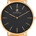 Black Oak Gerardii damklocka - guld/svart, 33 mm