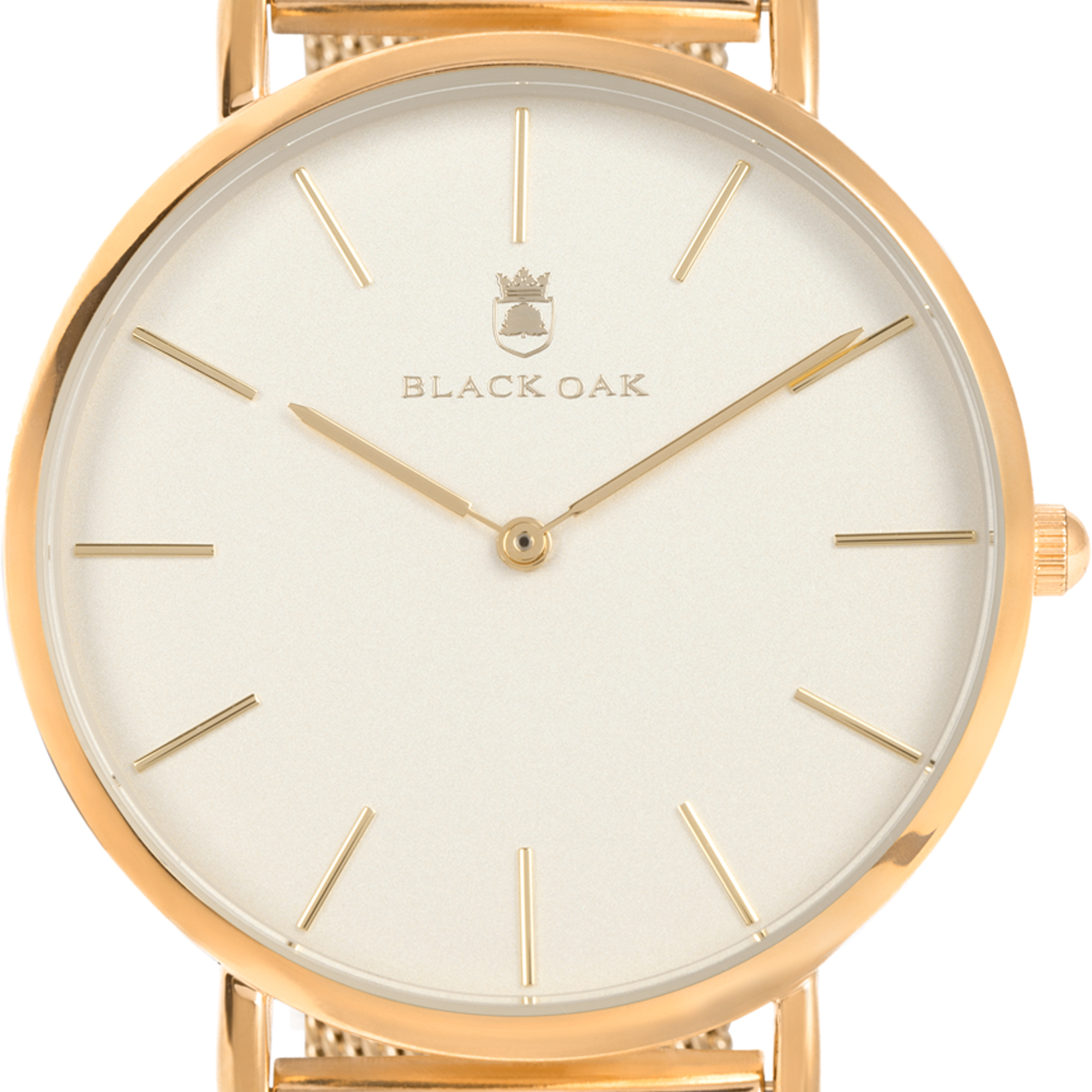 Black Oak Gerardii damklocka - guld, 33 mm