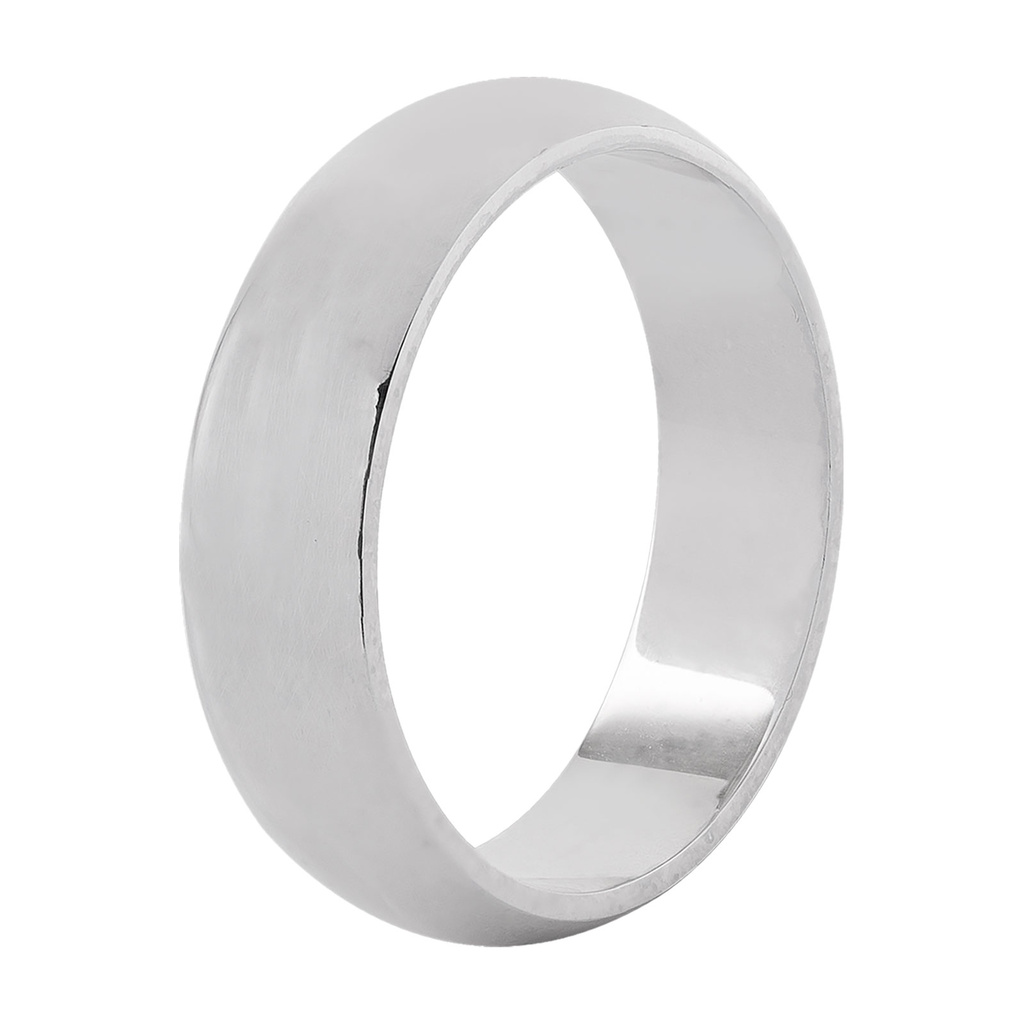 Ring silver - 4 mm herr