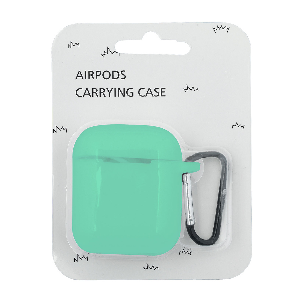 Airpods access -Silikonfodral Mintgrön