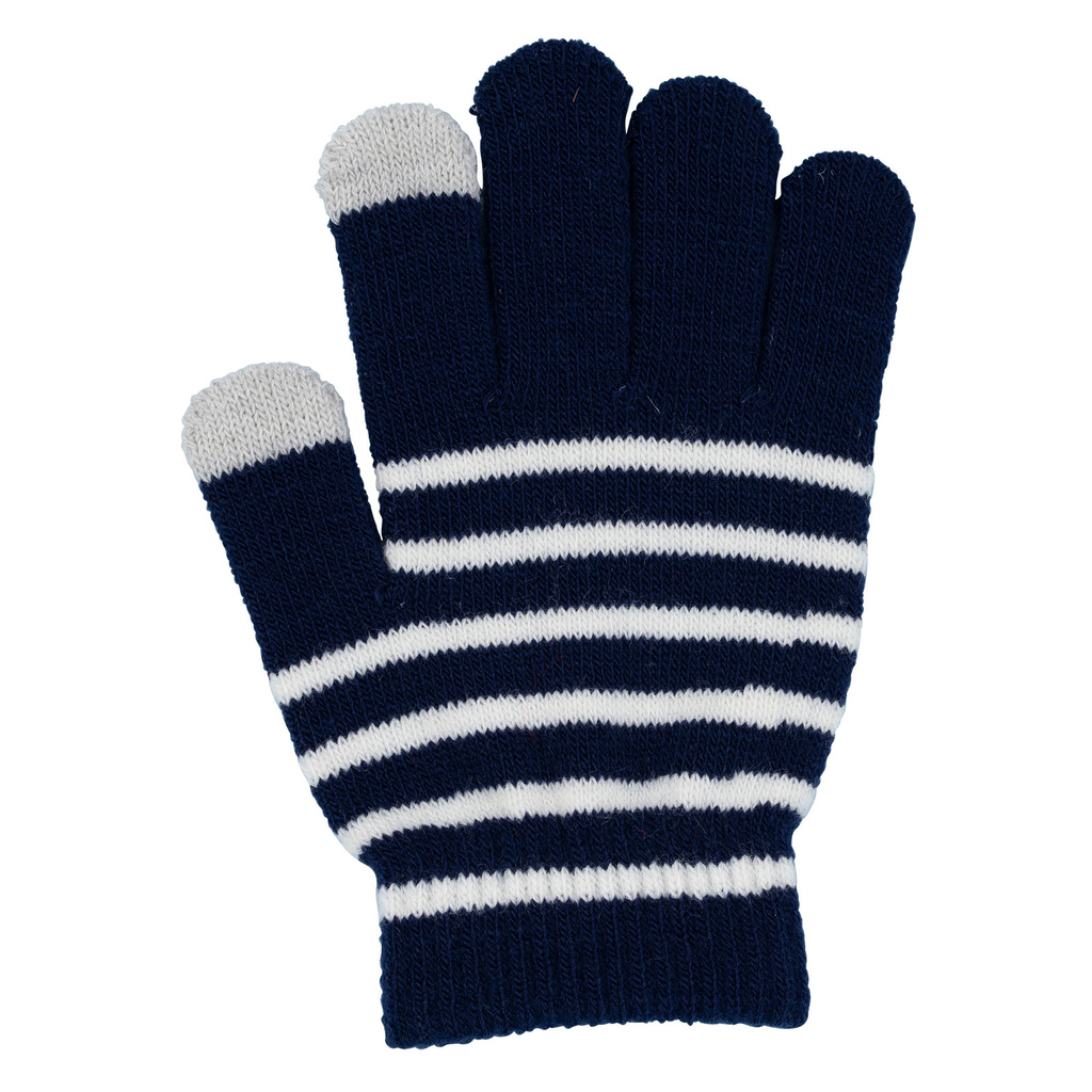 Touch gloves barn - blå / vit