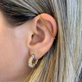 Ear Cuff CARTILAGE BAR Sterling Silver 925