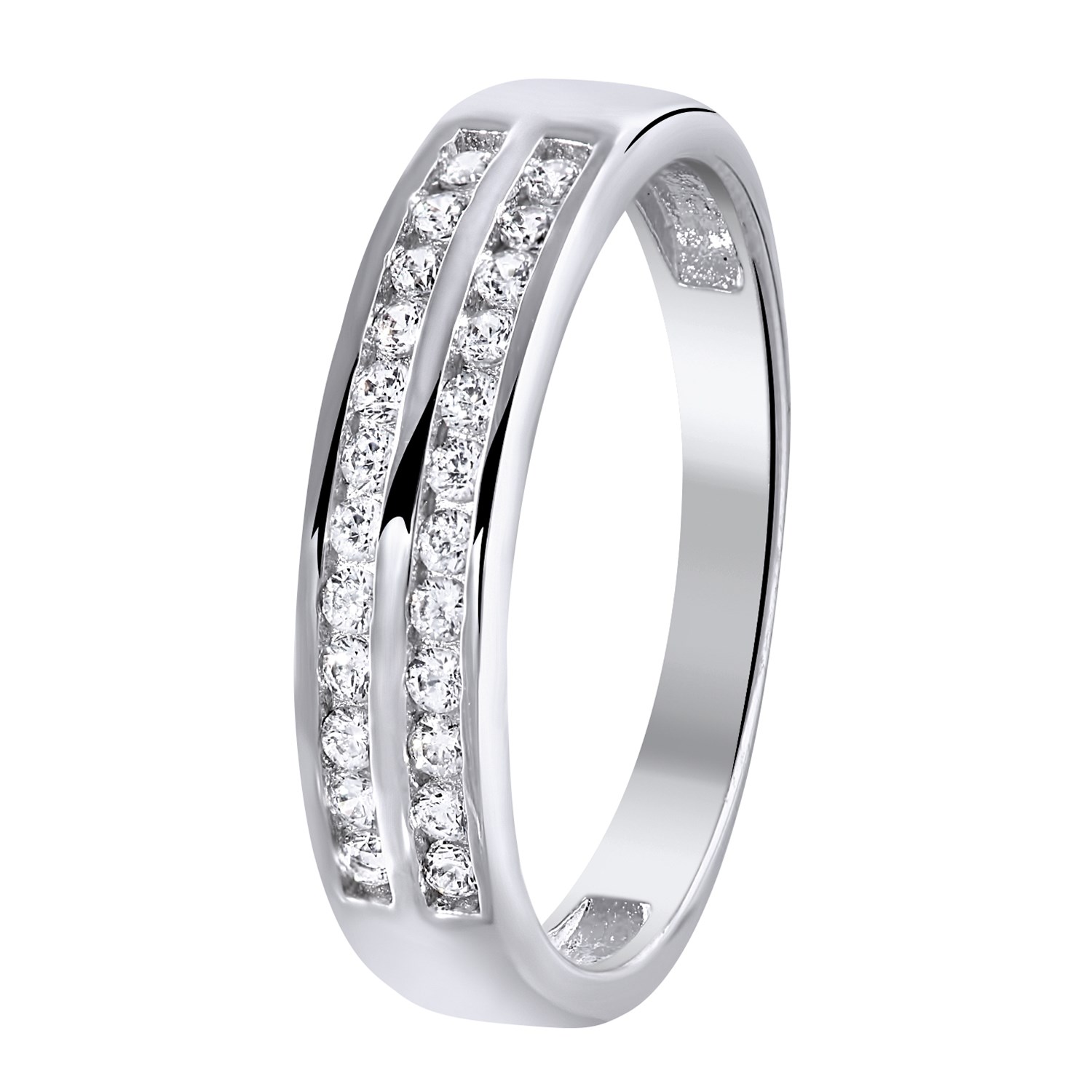 Ring i Sterling Silver 925 med Swarovski-kristall
