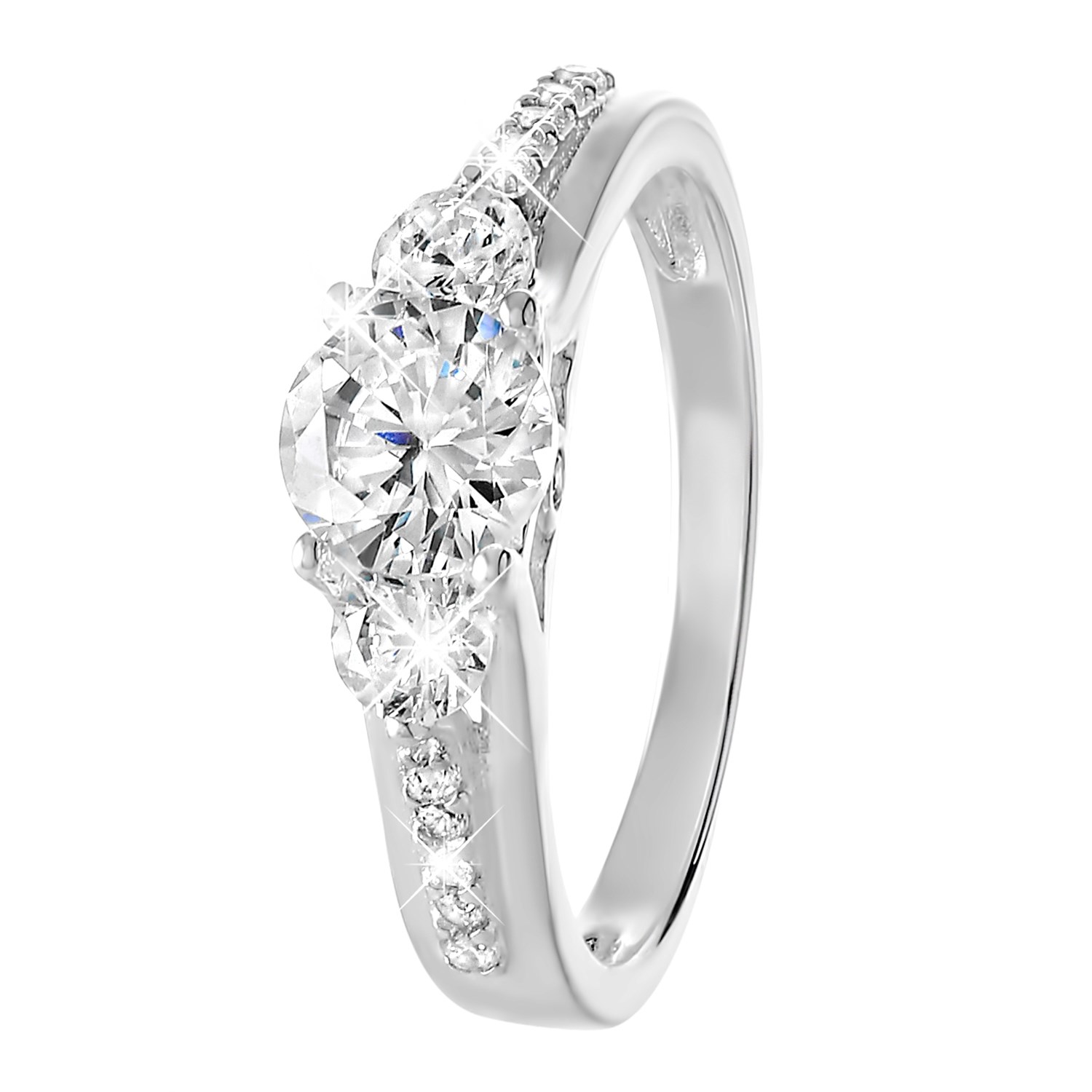 Ring Silver med Kubisk Zirkonia