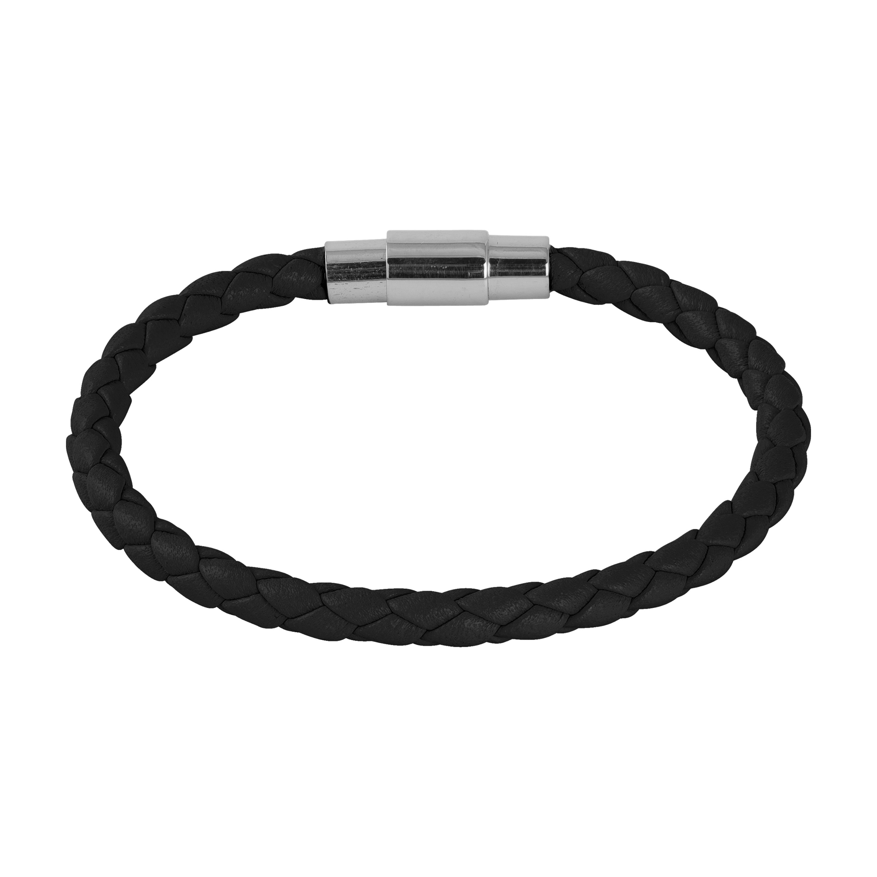 Armband i svart läder - Barn
