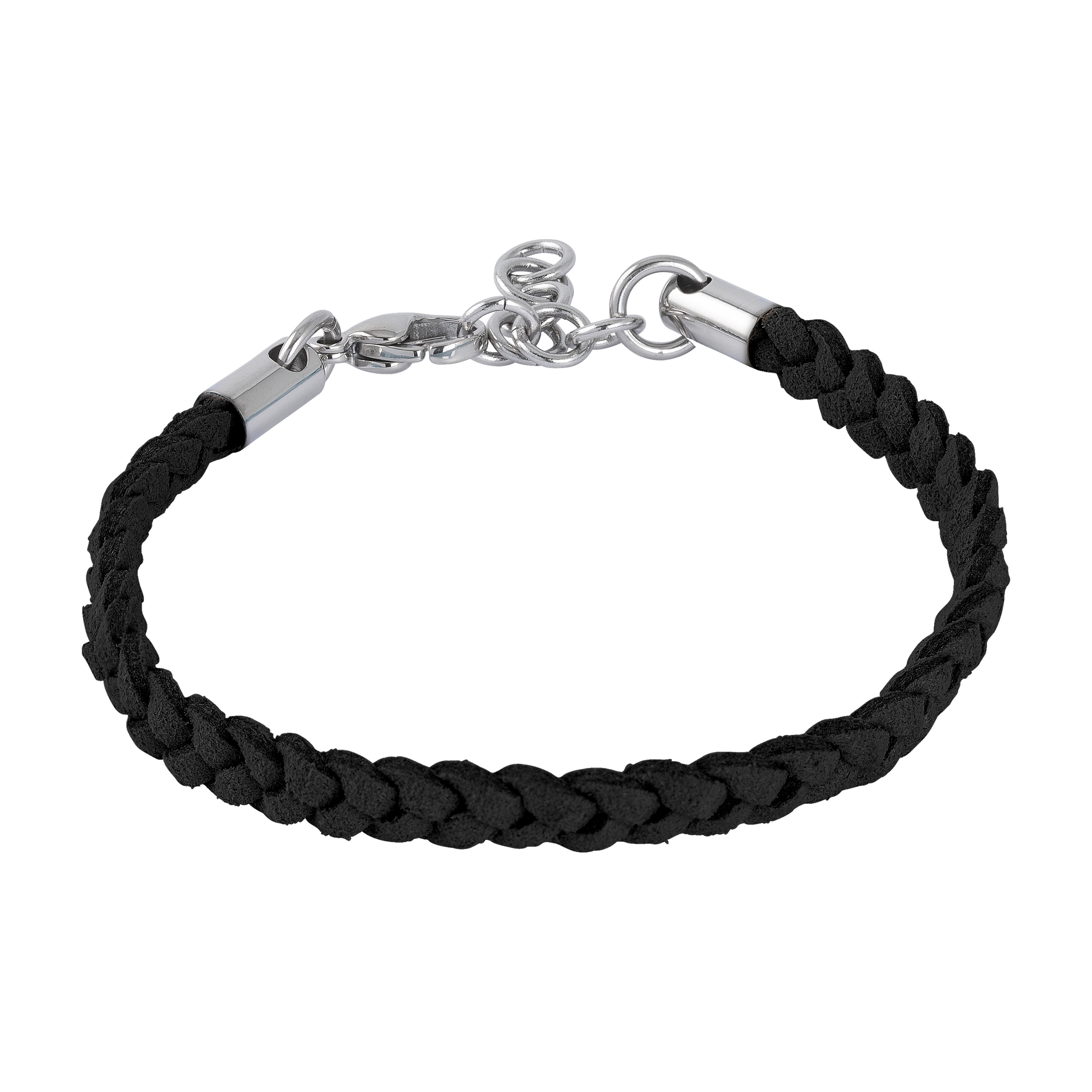 Armband i svart läder - Barn Armband i svart läder - Barn
