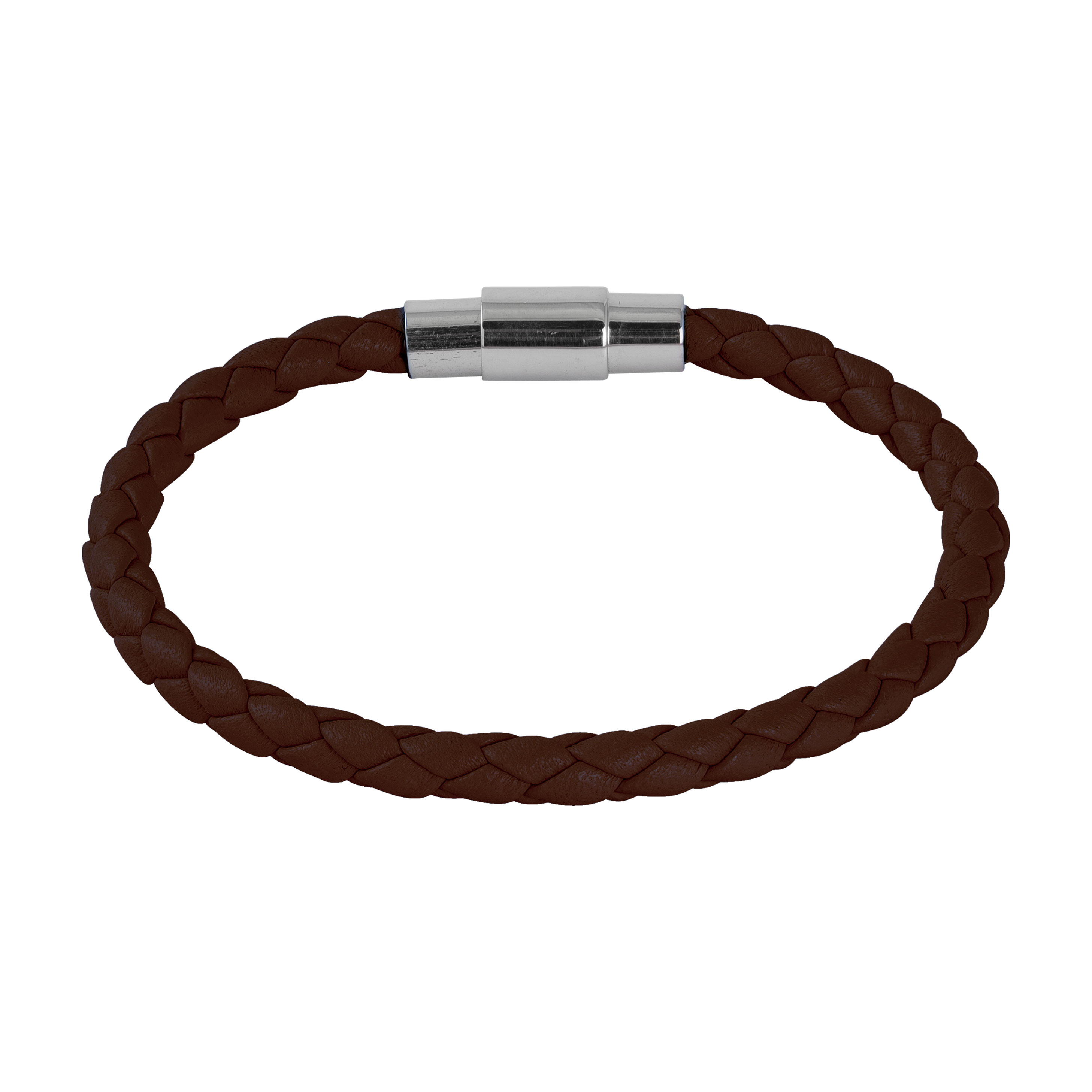 Armband i brunt läder - Barn