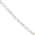 Silverhalsband herr - pansarkedja 50 cm